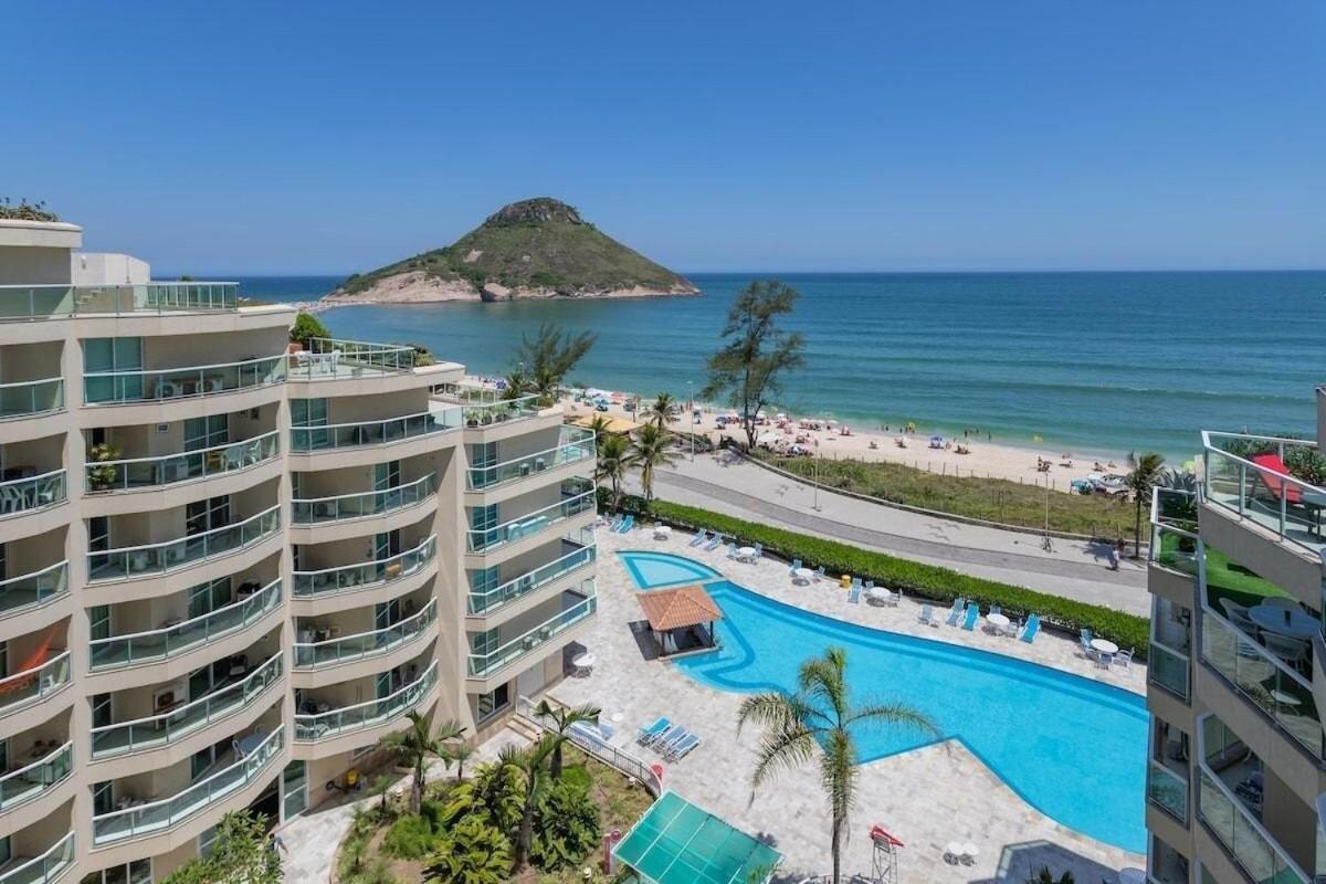 Apart Hotel A Beira Mar Na Praia Do Recreio ريو دي جانيرو المظهر الخارجي الصورة