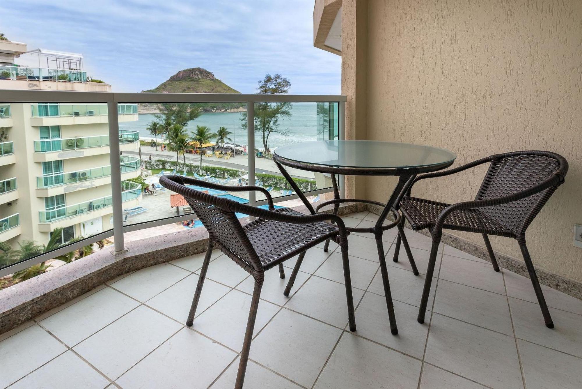 Apart Hotel A Beira Mar Na Praia Do Recreio ريو دي جانيرو المظهر الخارجي الصورة