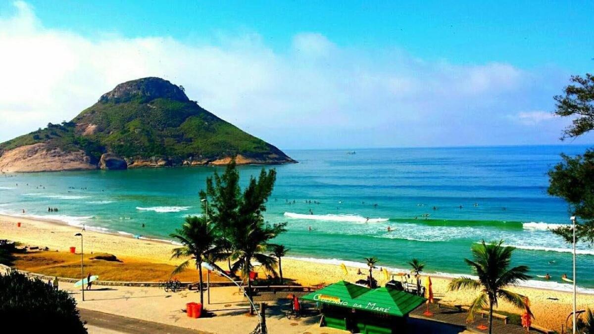 Apart Hotel A Beira Mar Na Praia Do Recreio ريو دي جانيرو المظهر الخارجي الصورة