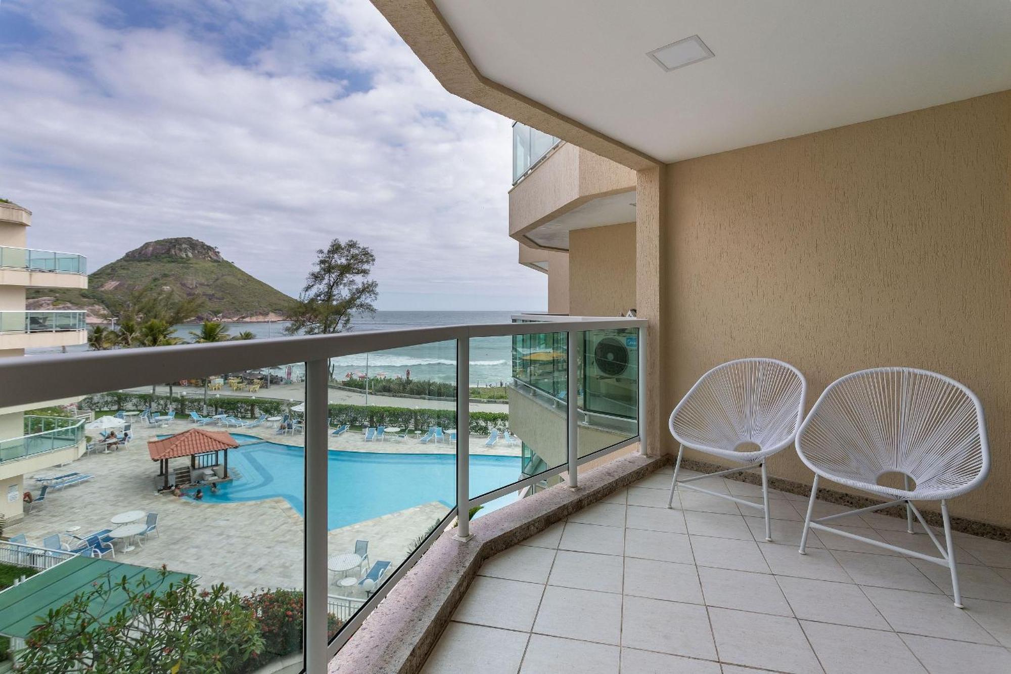 Apart Hotel A Beira Mar Na Praia Do Recreio ريو دي جانيرو المظهر الخارجي الصورة